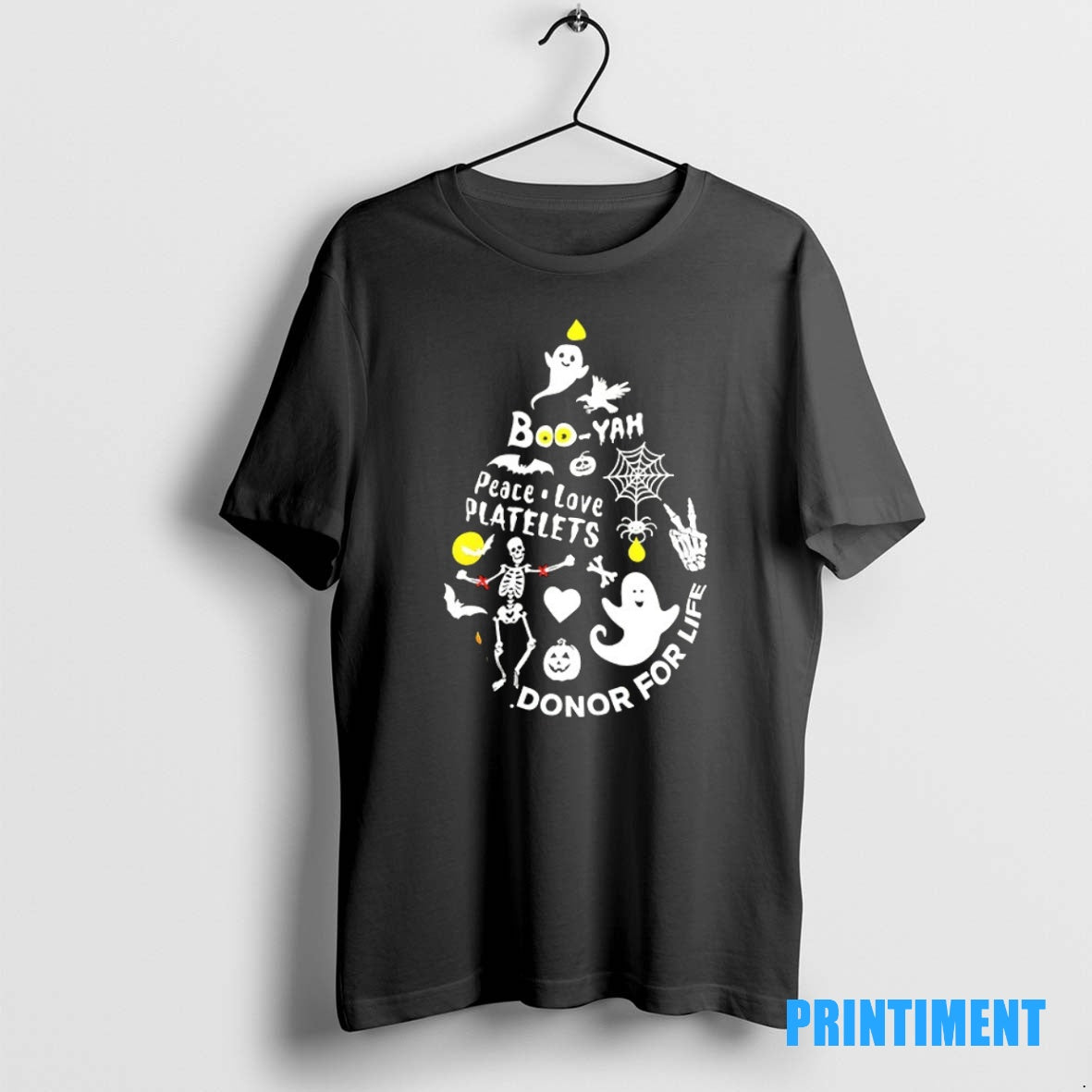 Official Boo Yah Peace Love Platelets Donor For Life Tee Sweater