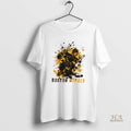 Official Boston Bruins Ice Hockey Team Splatter Paint