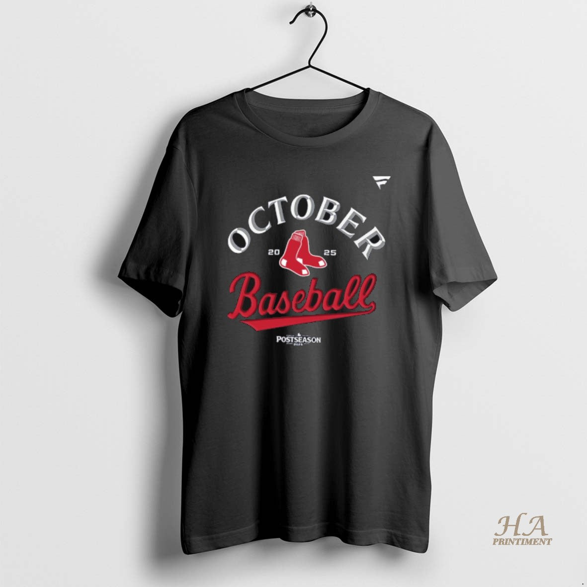 Official Boston Red Sox 2025 Mlb Postseason October Baseball