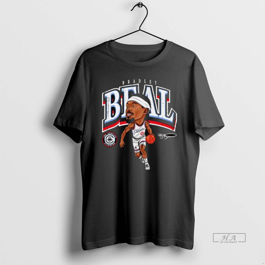 Official Bradley Beal Cartoon Signature Los Angeles Clippers