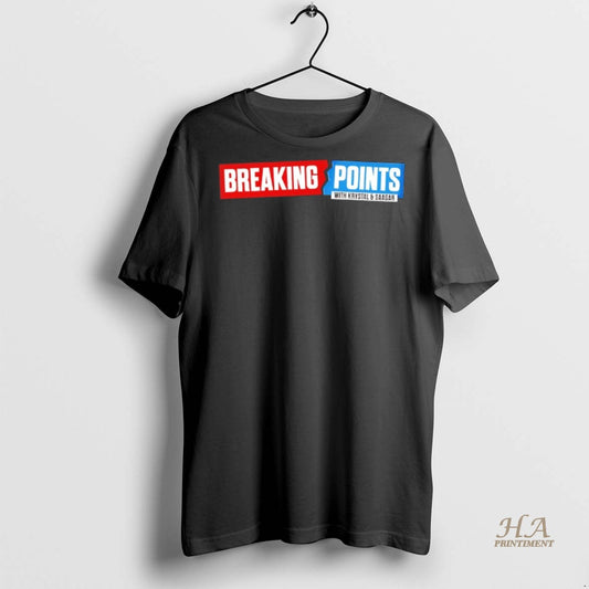 Official Breaking Points With Krystal And Saagar Logo Shirt