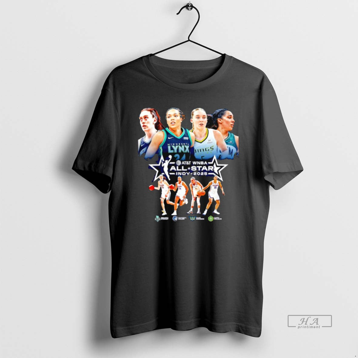 Official Breanna Stewart Napheesa Collier Paige Bueckers And Gabby Williams Indy 2025 Wnba All Stars