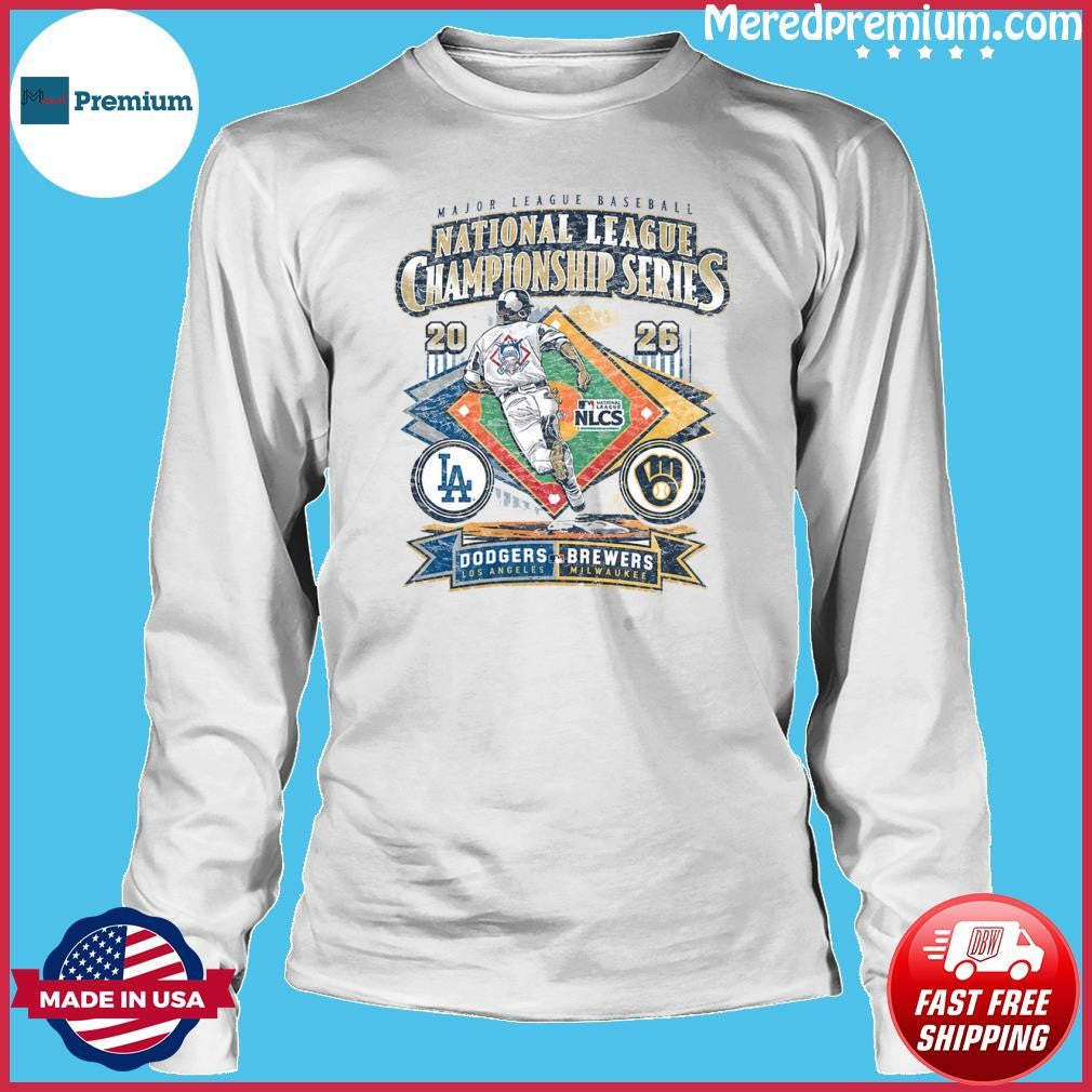 Brewers vs Dodgers 2026 National League Championship Series T-Shirt