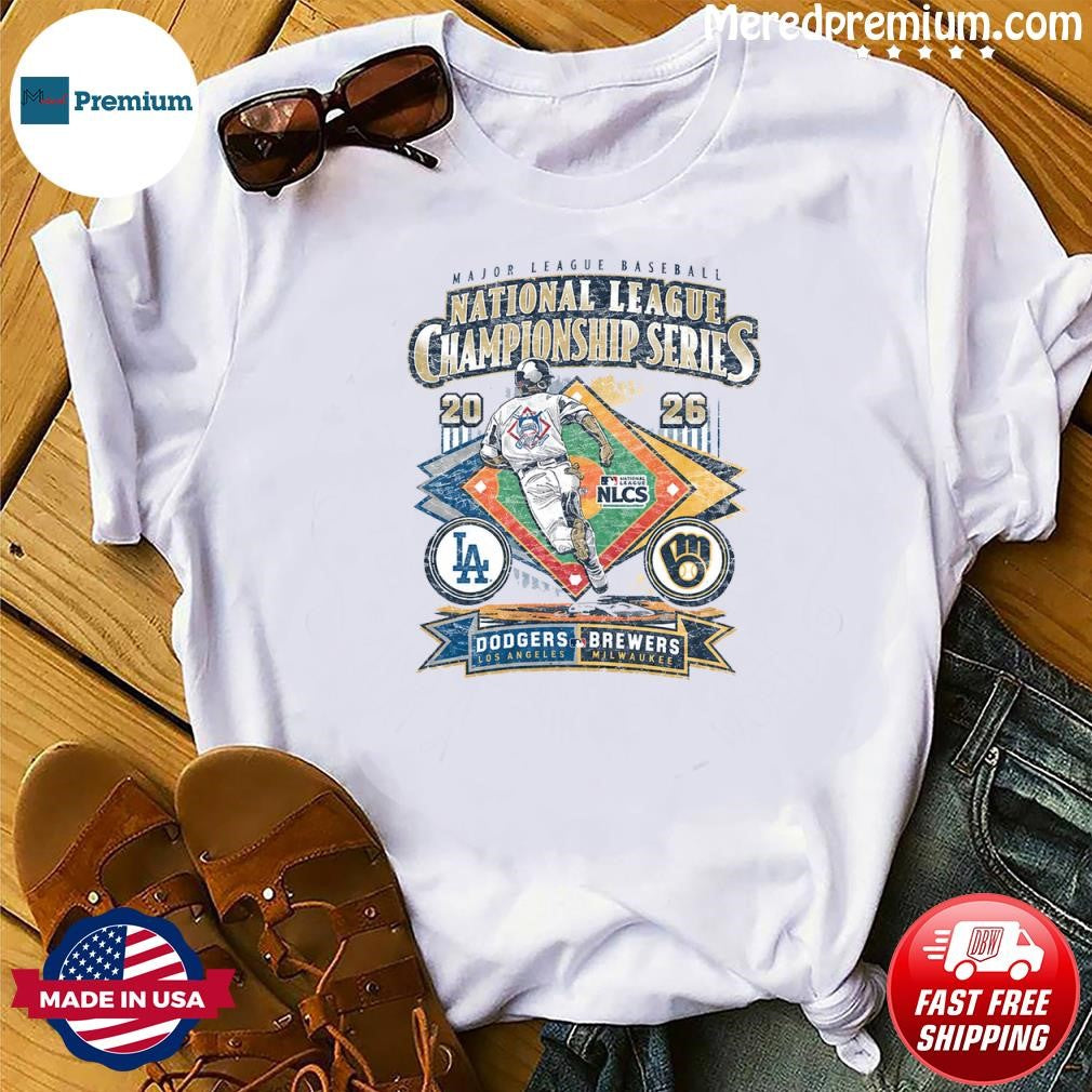 Brewers vs Dodgers 2026 National League Championship Series T-Shirt