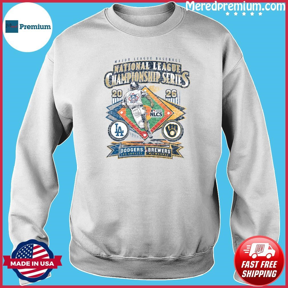 Brewers vs Dodgers 2026 National League Championship Series T-Shirt