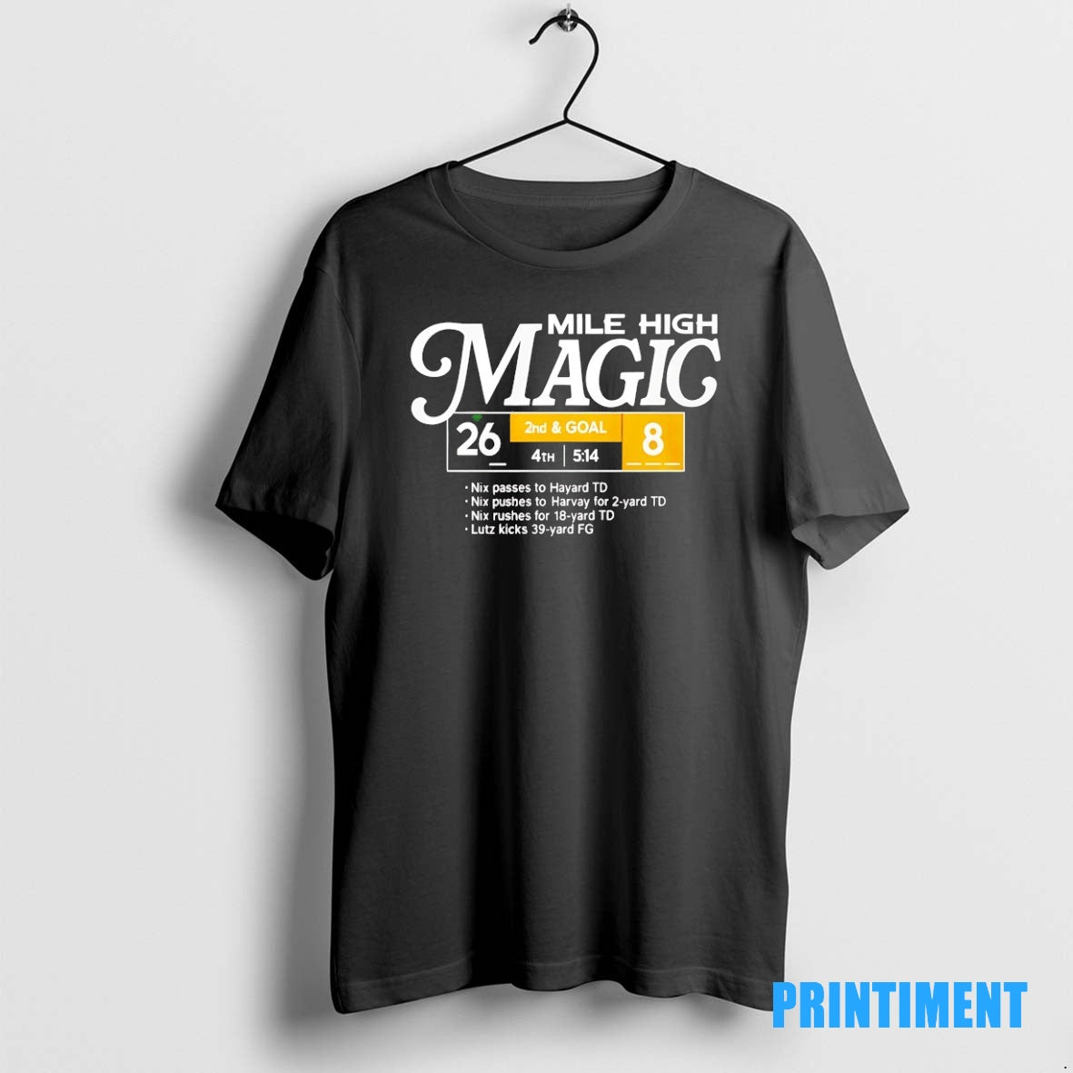 Official Broncos Football Mile High Magic Tee Sweater