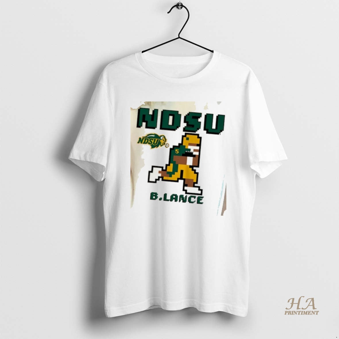 Official Bryce Lance North Dakota State Football Retro Baller