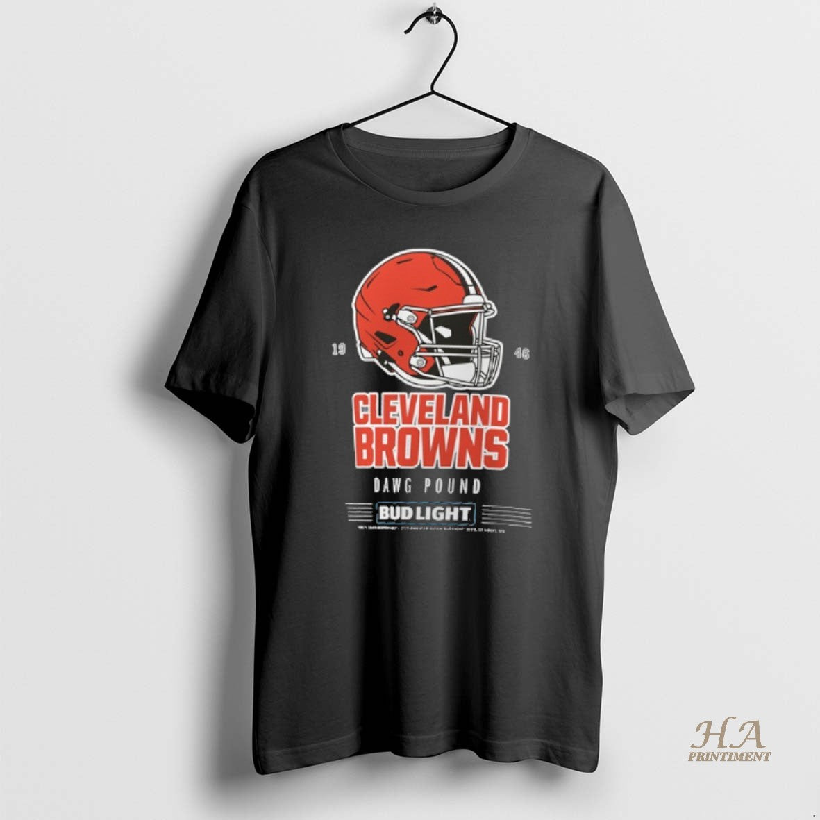 Official Bud Light X Cleveland Browns Dawg Pound Helmet