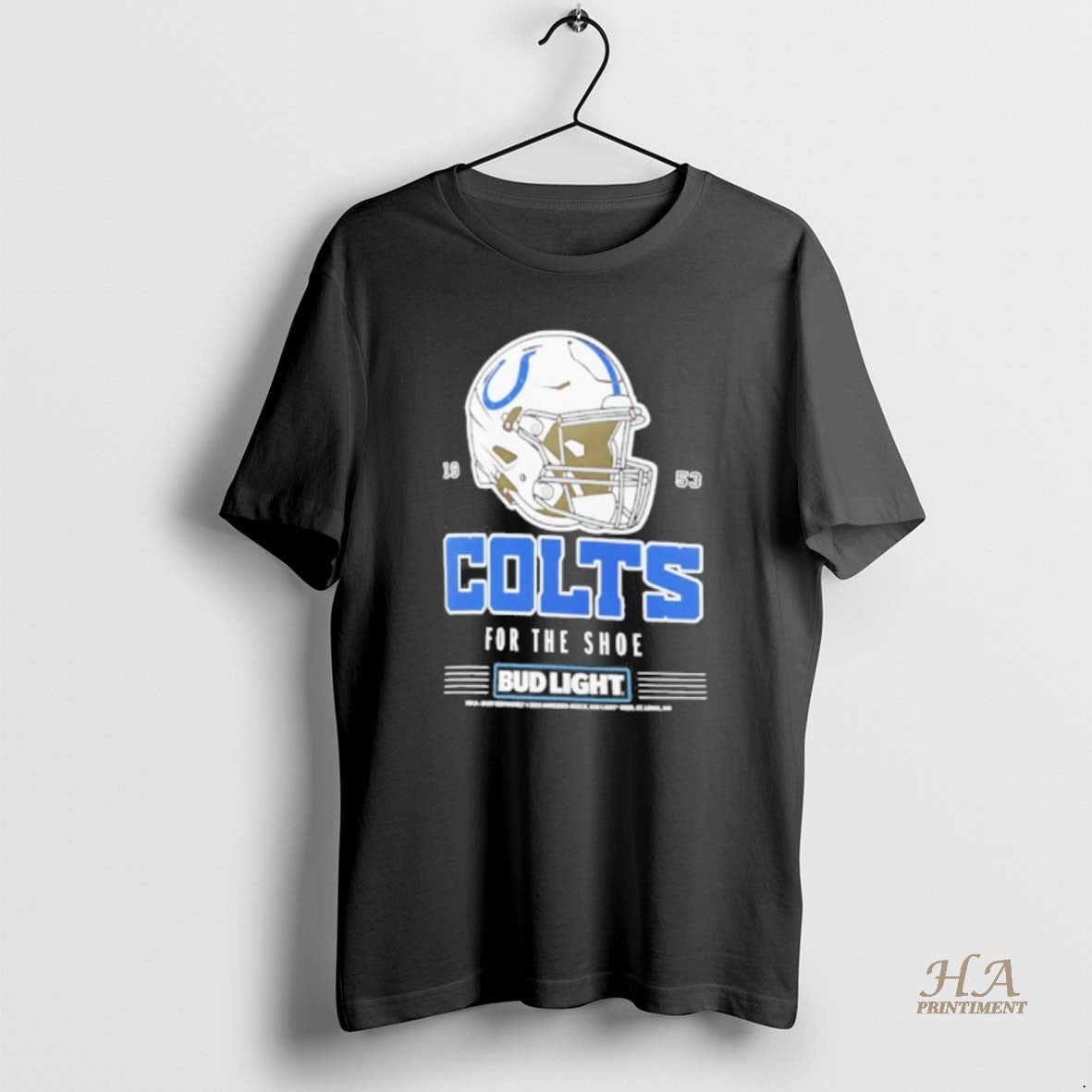 Official Bud Light X Indianapolis Colts For The Shoe Helmet