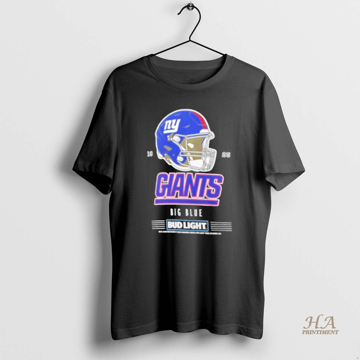 Official Bud Light X New York Giants Big Blue Helmet