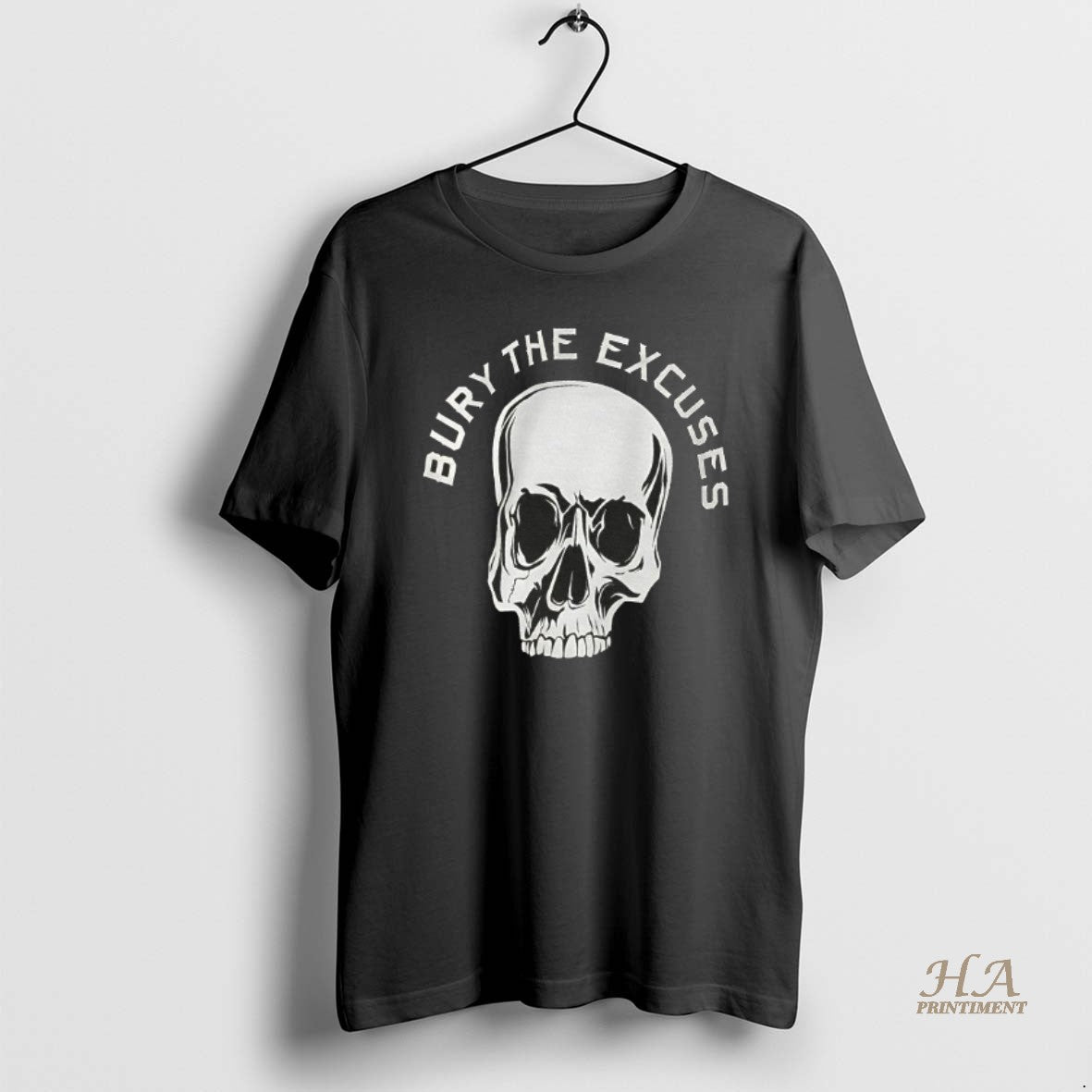 Official Bury The Excuses Skull