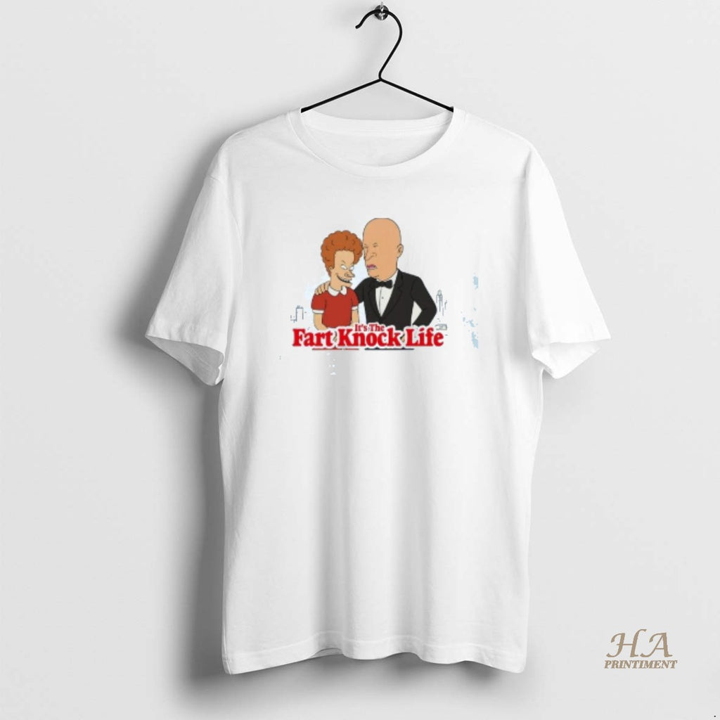 Official Cjhxgpbn Little Orphan Butthead And Daddy Warbeavis Its The Fart Knock Life