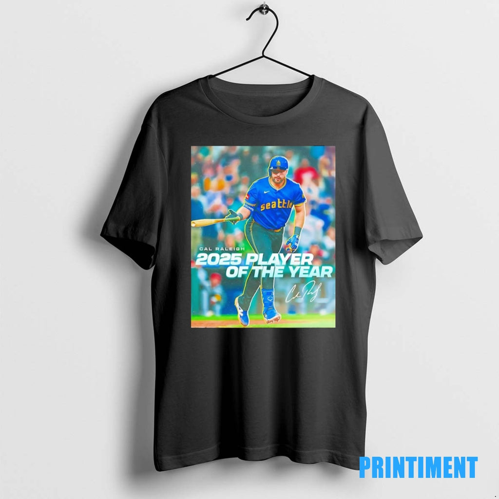 Official Cal Raleigh 2025 Player Of The Year Tee Sweater