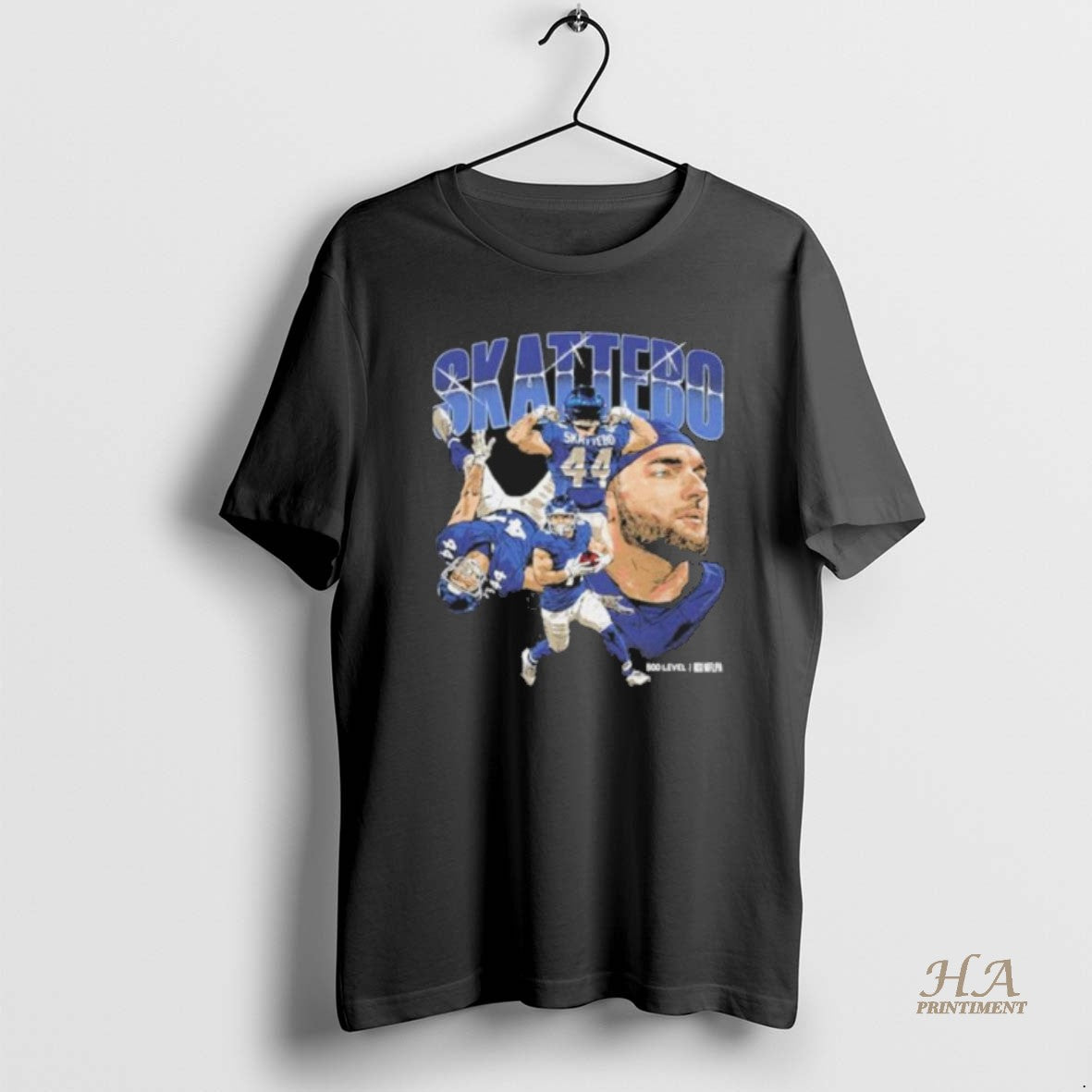 Official Cam Skattebo New York Giants Collage