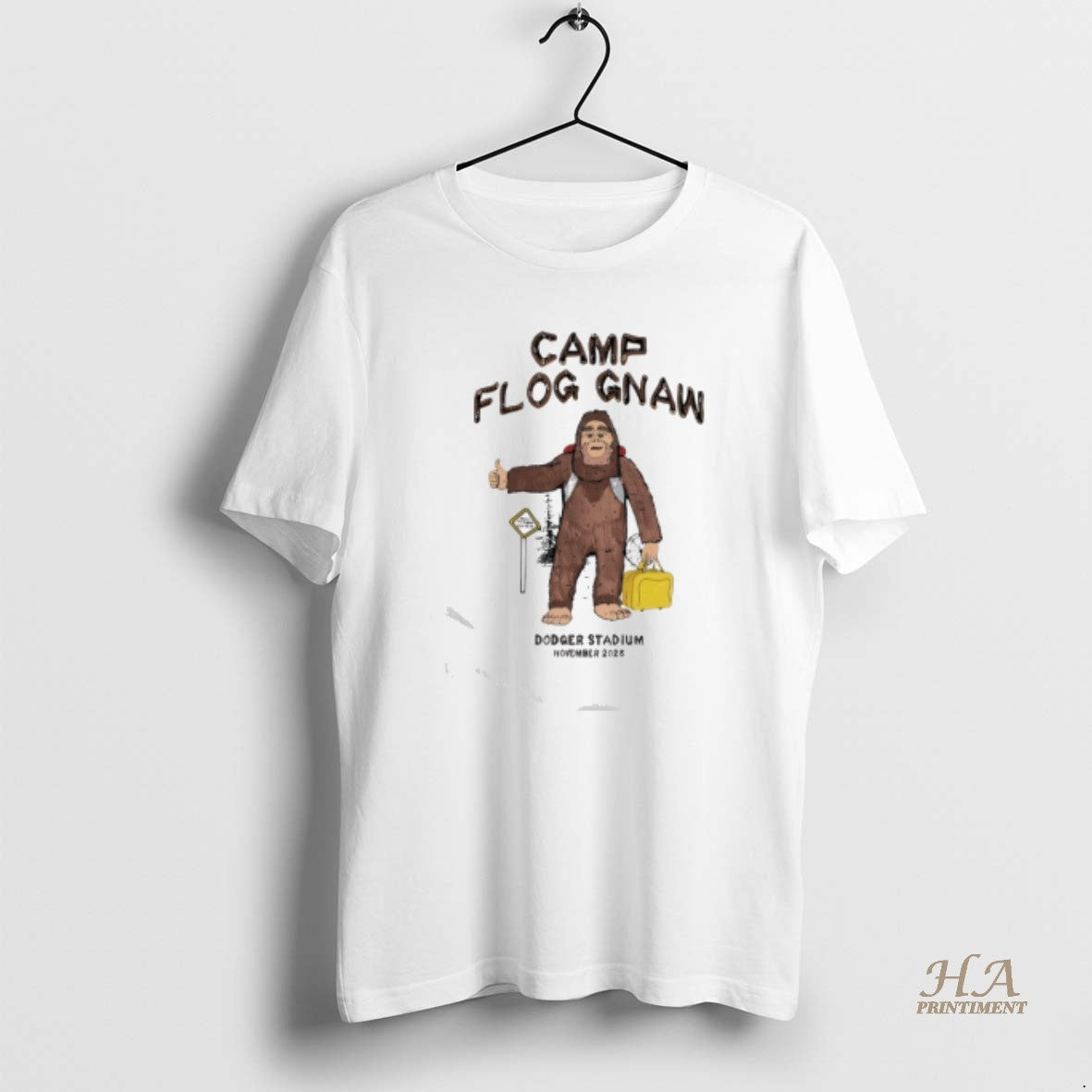 Official Camp Flog Gnaw Dodger Stadium November 2025 Sasquatch