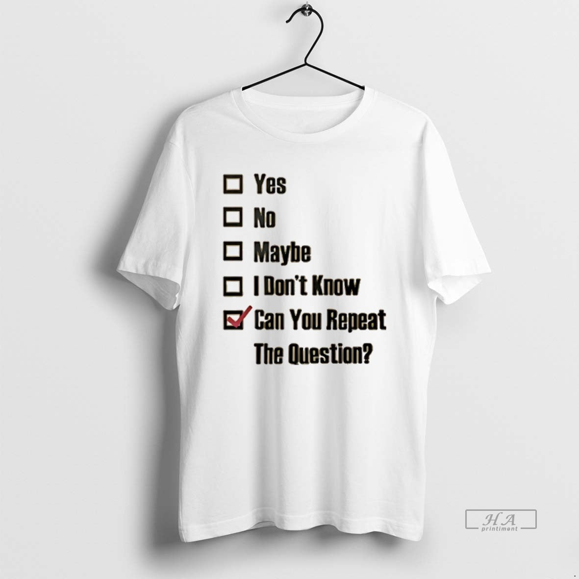Official Can You Repeat The Question