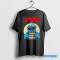 Official Captured Cookie Monster Mugshot Vintage Tee Sweater
