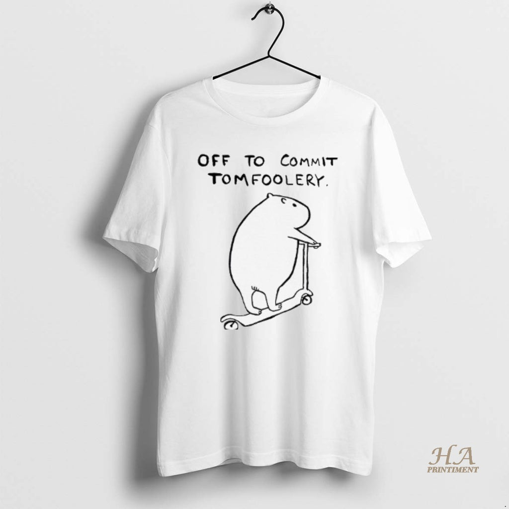 Official Capybara Is Ready To Do Something Bad Off To Commit Tomfoolery