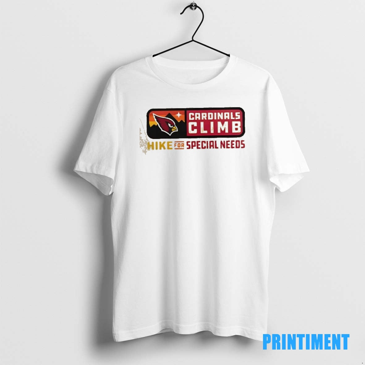 Official Cardinals Climb Hike For Special Needs 2025 2 Sided Tee Sweater