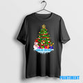 Official Carolina Panthers Merry Christmas Tree Tee Sweater