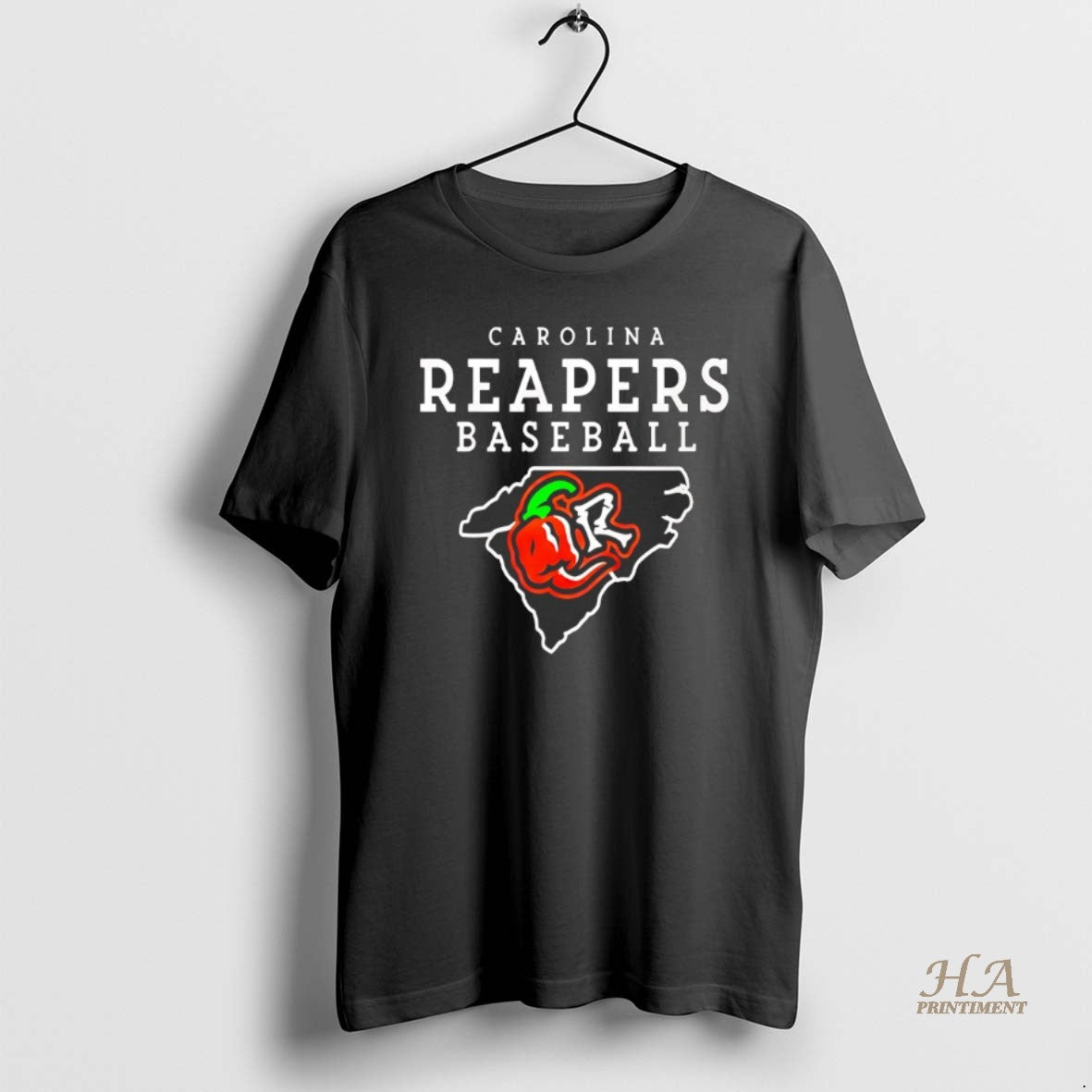 Official Carolina Reapers In 2026 Baseball Logo