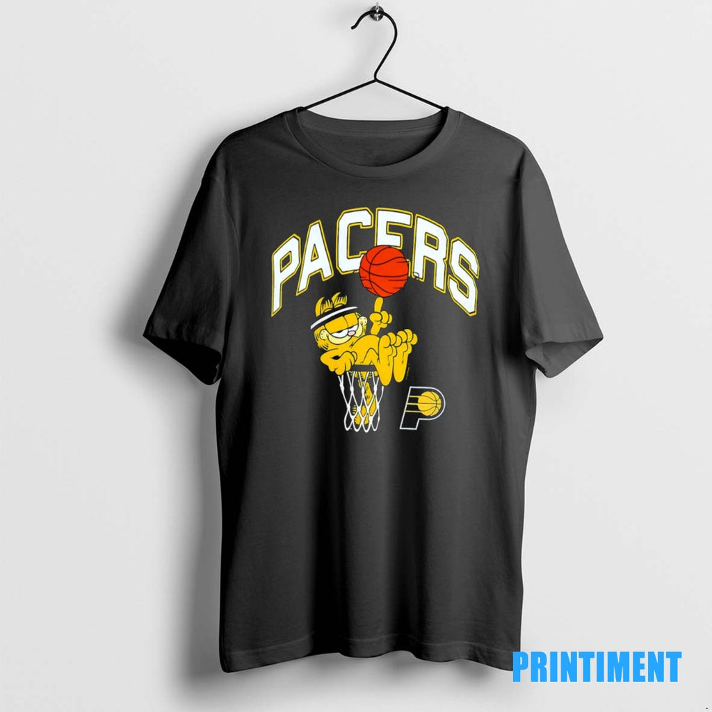 Official Cat Indiana Pacers Nba 2025 Tee Sweater