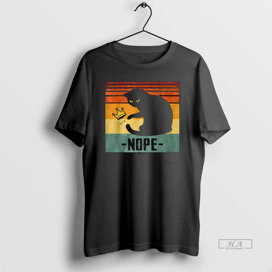 Official Cat Nope King Vintage