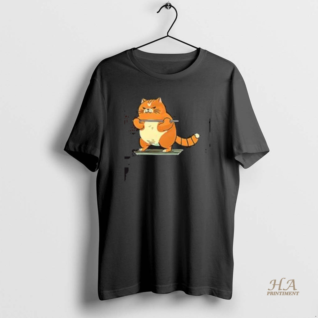 Official Cat Weightlifting Vintage Gym