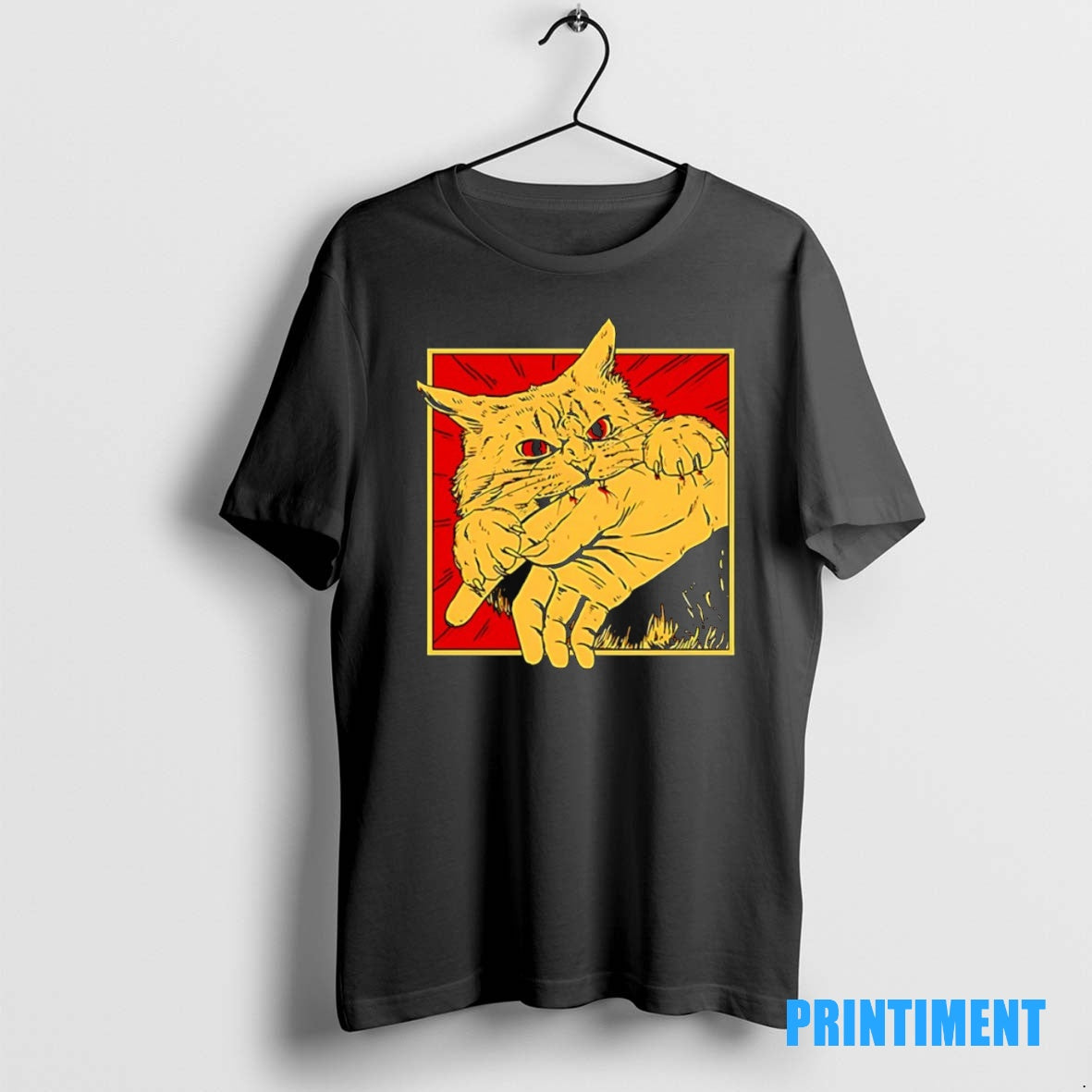 Official Cat Bite Hands Tee Sweater