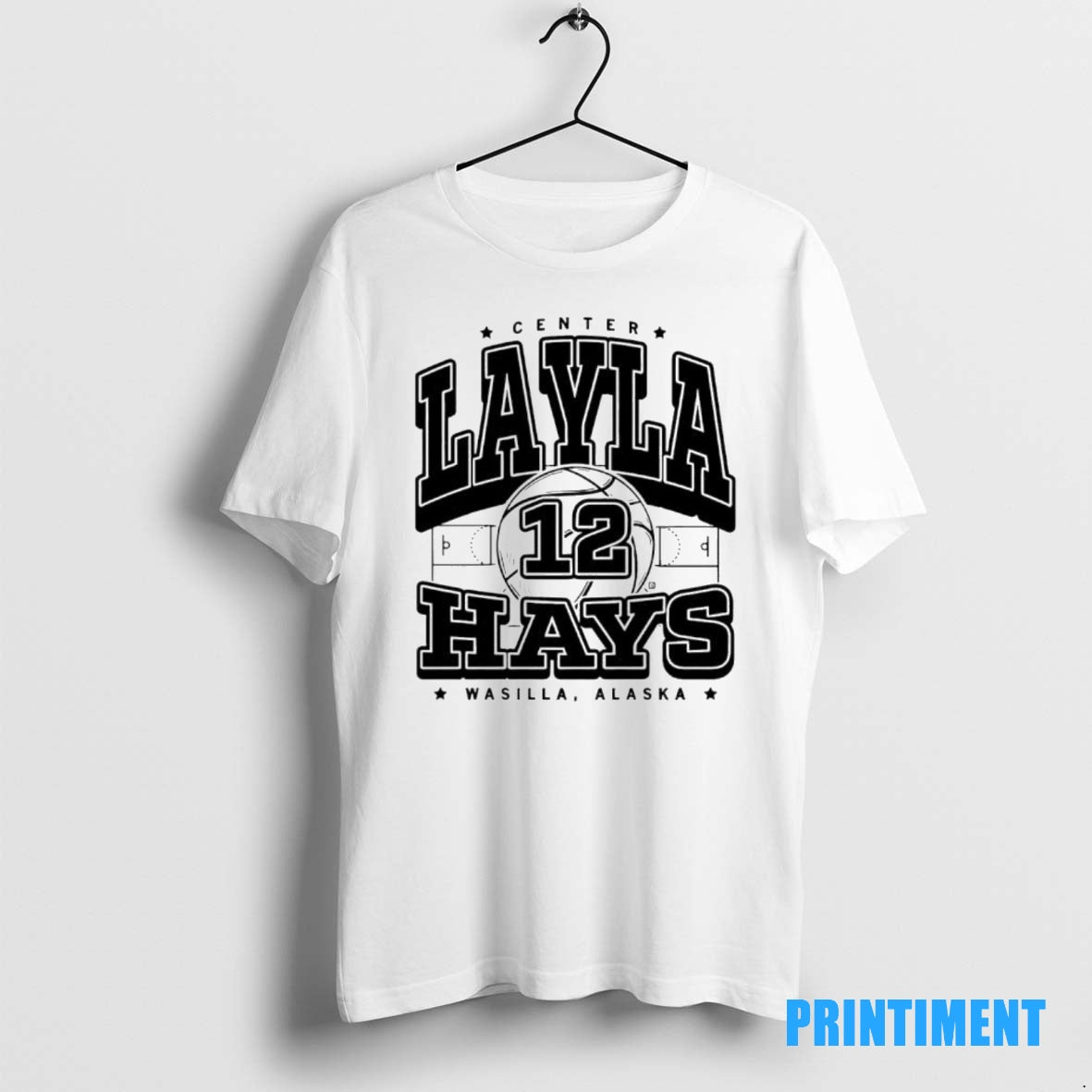 Official Center Layla Hays All The Way From Wasilla Alaska Tee Sweater