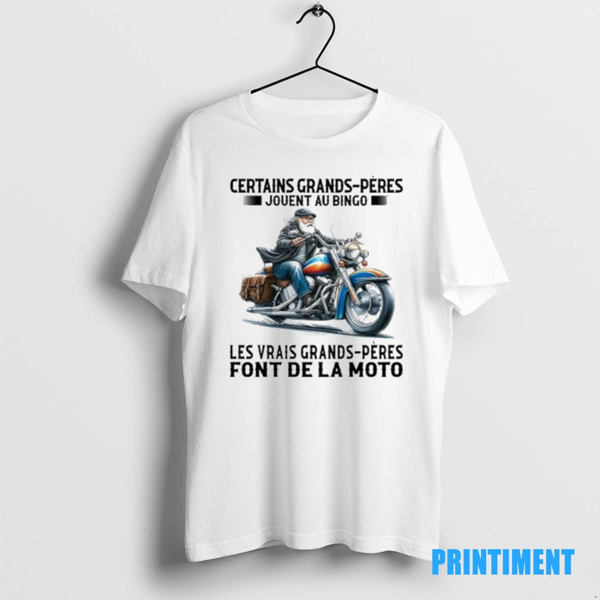 Official Certains Grands Peres Jouent Au Bingo Les Vrais Grands Peres Font Dela Moto Tee