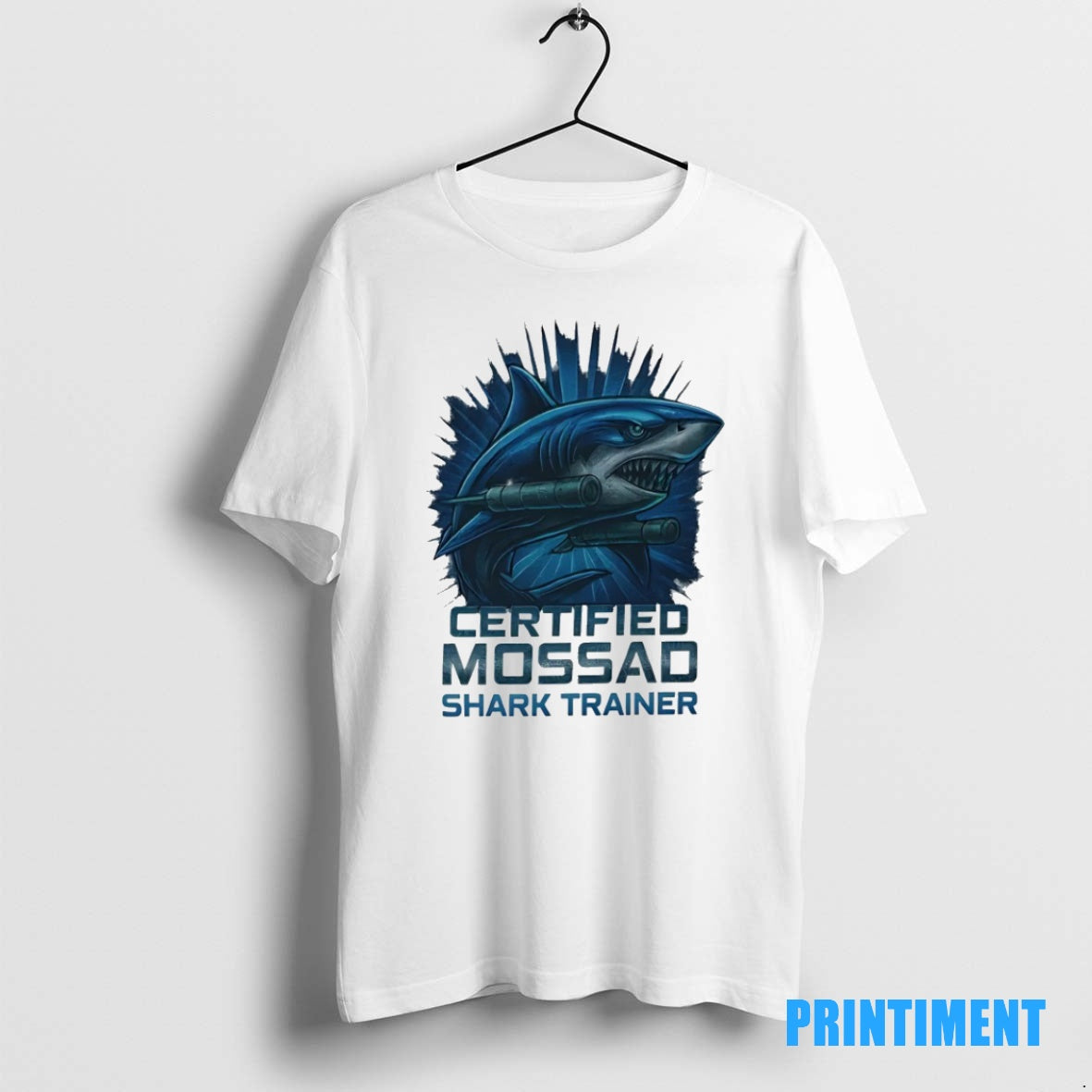 Official Certified Mossad Shark Trainer Tee Sweater