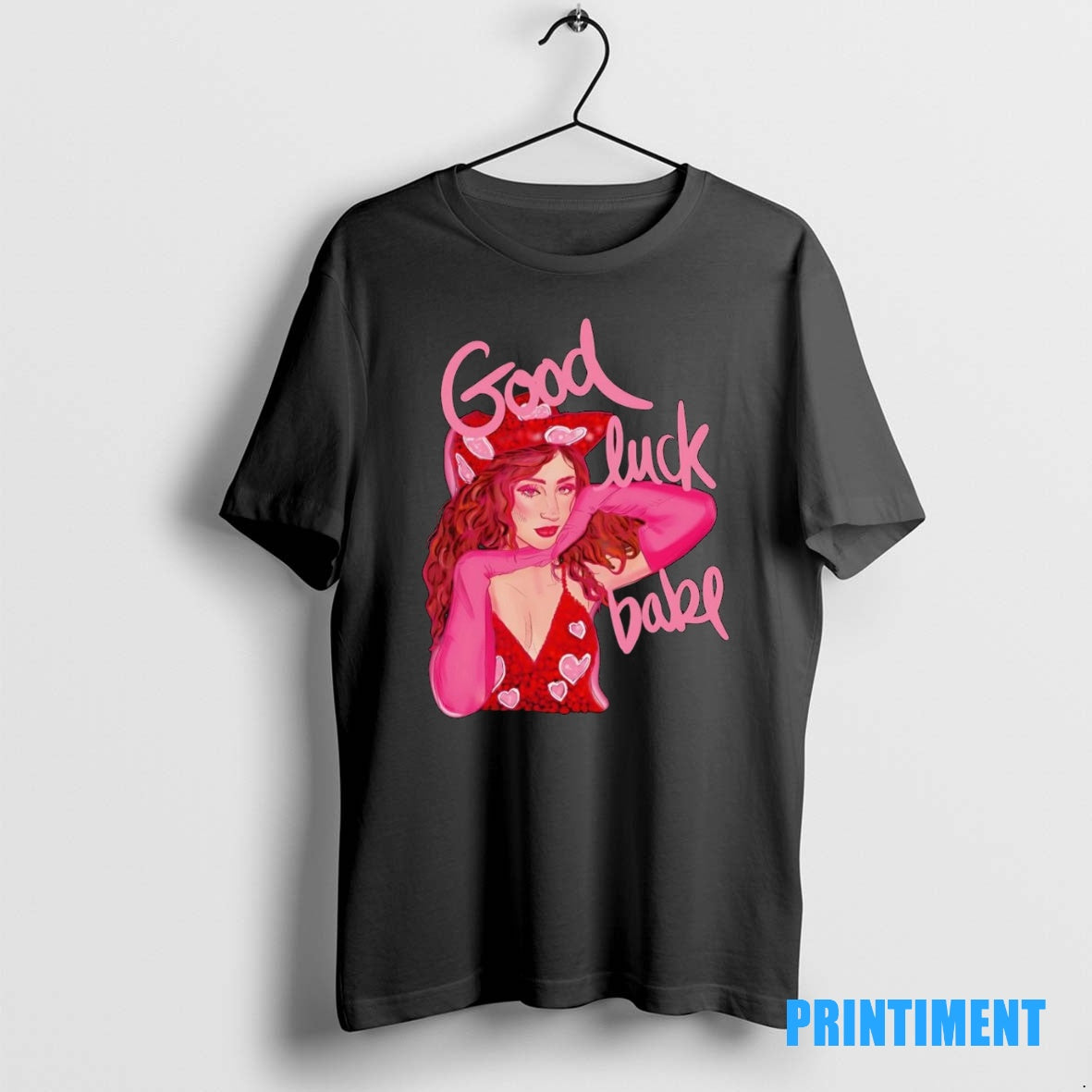 Official Chappel Roan Good Luck Babe Tee Sweater