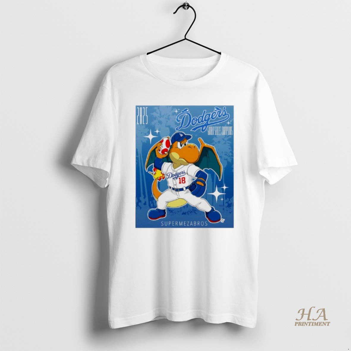 Official Charizard X Yoshi Yoshinobu Yamamoto Dodgers World Series Champions