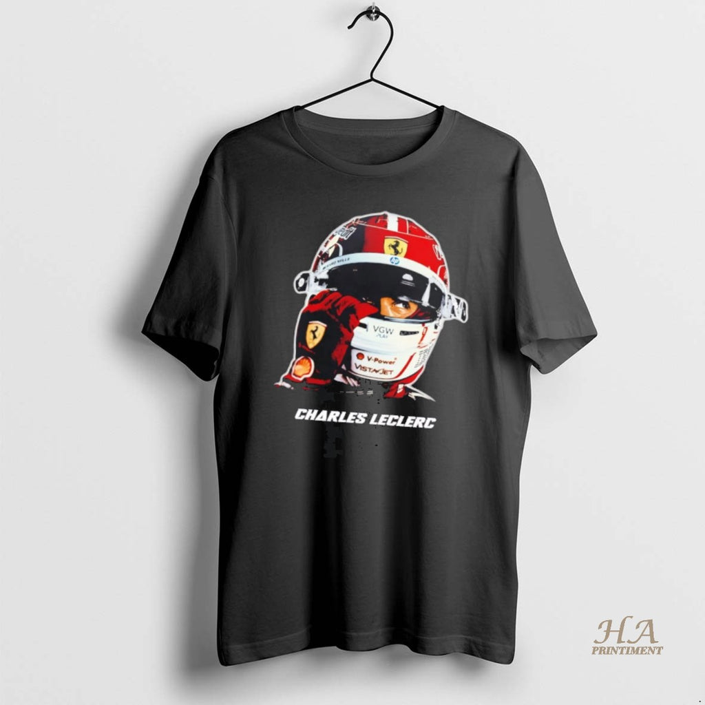 Official Charles Leclerc Big Head Helmet