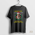 Official Charlie Hunnam Ed Gein Ugly Christmas Drinking Wine Eating These Sinful Cold Cuts