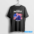 Official Charlie Kirk 1993 2025 A True Patriot America Flag Tee Sweater