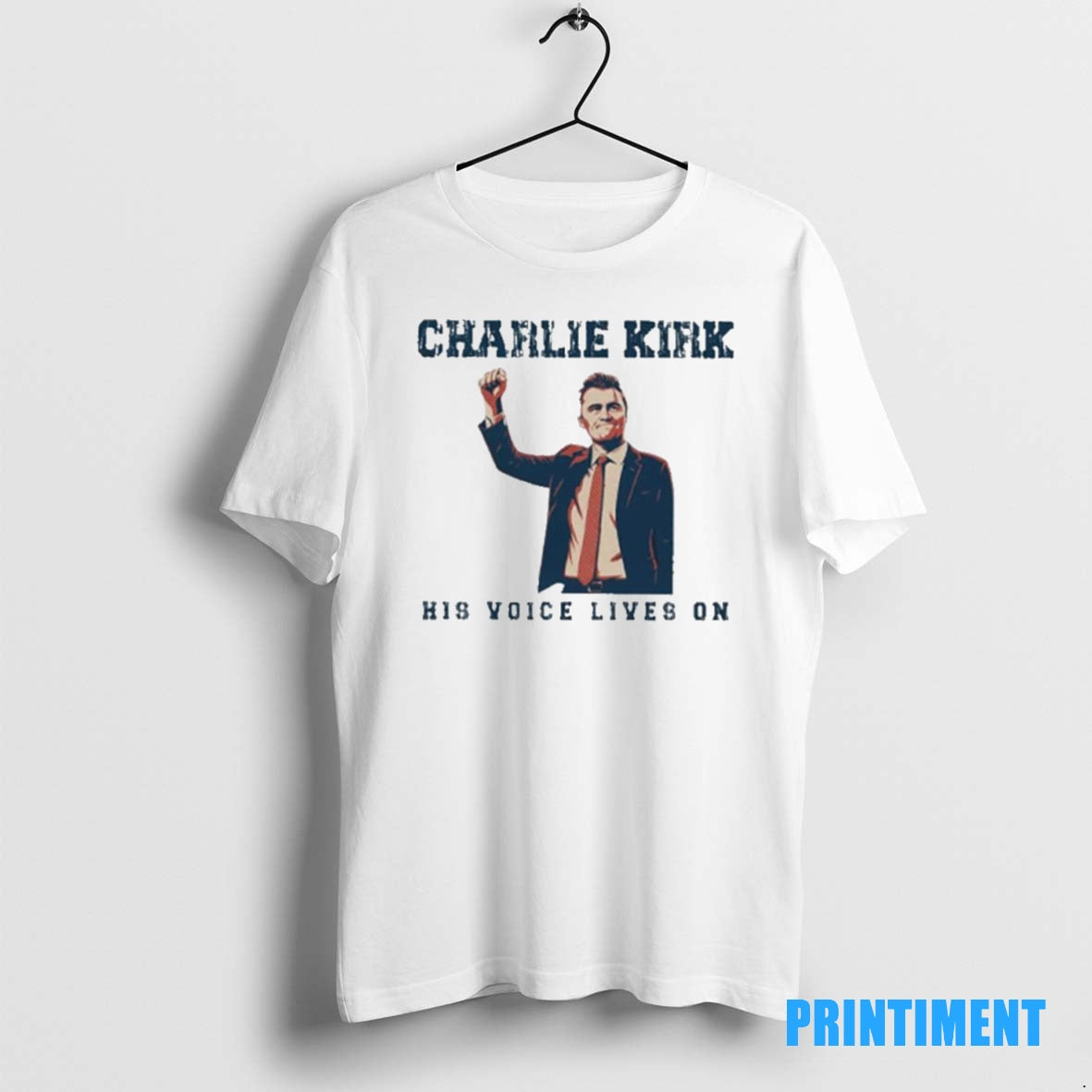 Official Charlie Kirk His Voice Lives On Tee Sweater