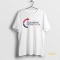 Official Charlie Kirk Turning Point Usa Trump Commemorative White
