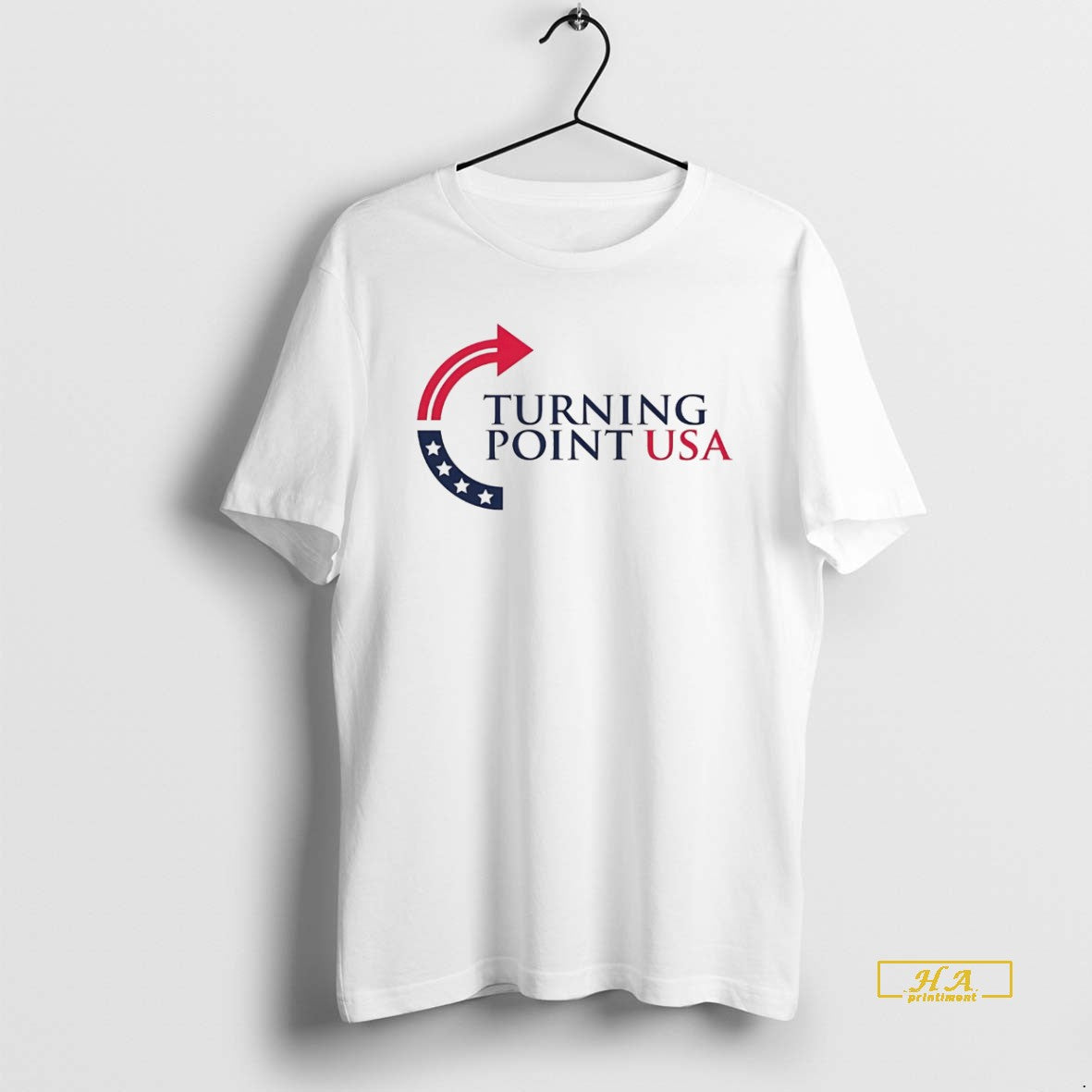 Official Charlie Kirk Turning Point Usa Trump Commemorative White