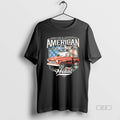 Official Chevrolet Truck American Metal Script And American Flag