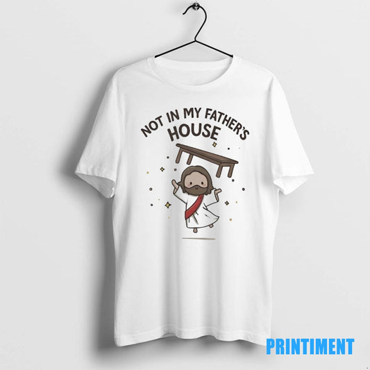 Official Chibi Jesus Christ Not In My Fathers House Tee Sweater