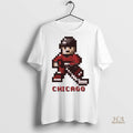 Official Chicago Blackhawks Hockey 8 Bit Retro Baller Shirt
