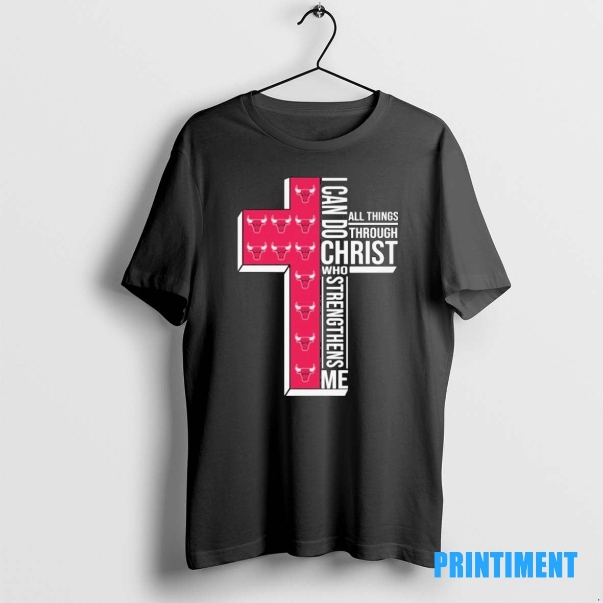 Official Chicago Bulls I Can Do All Things Through Christ Who Strengthen Me Tee Sweater