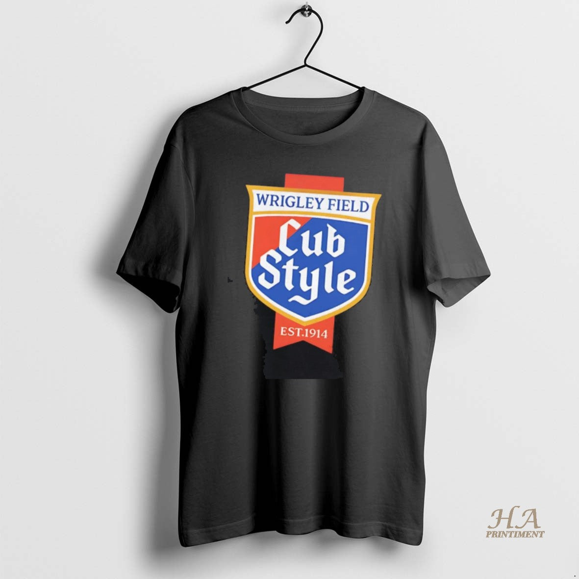 Official Chicago Cubs Style Badge Wrigley Field Est 1914