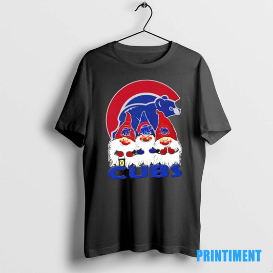 Official Chicago Cubs X Gnomes Xmas Christmas Tee Sweater