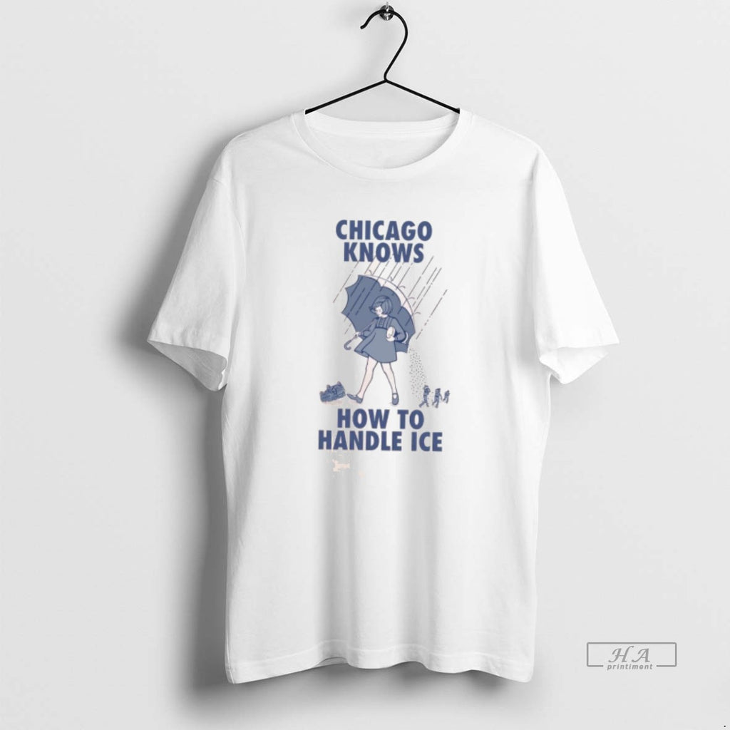 Official Chicago Knows How To Handle Ice Morton Salt Graphic