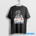 Official Chicago White Sox X Gnomes Xmas Christmas Tee Sweater