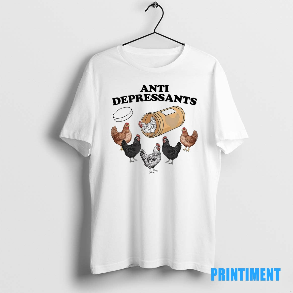 Official Chicken Anti Depressants Tee Sweater