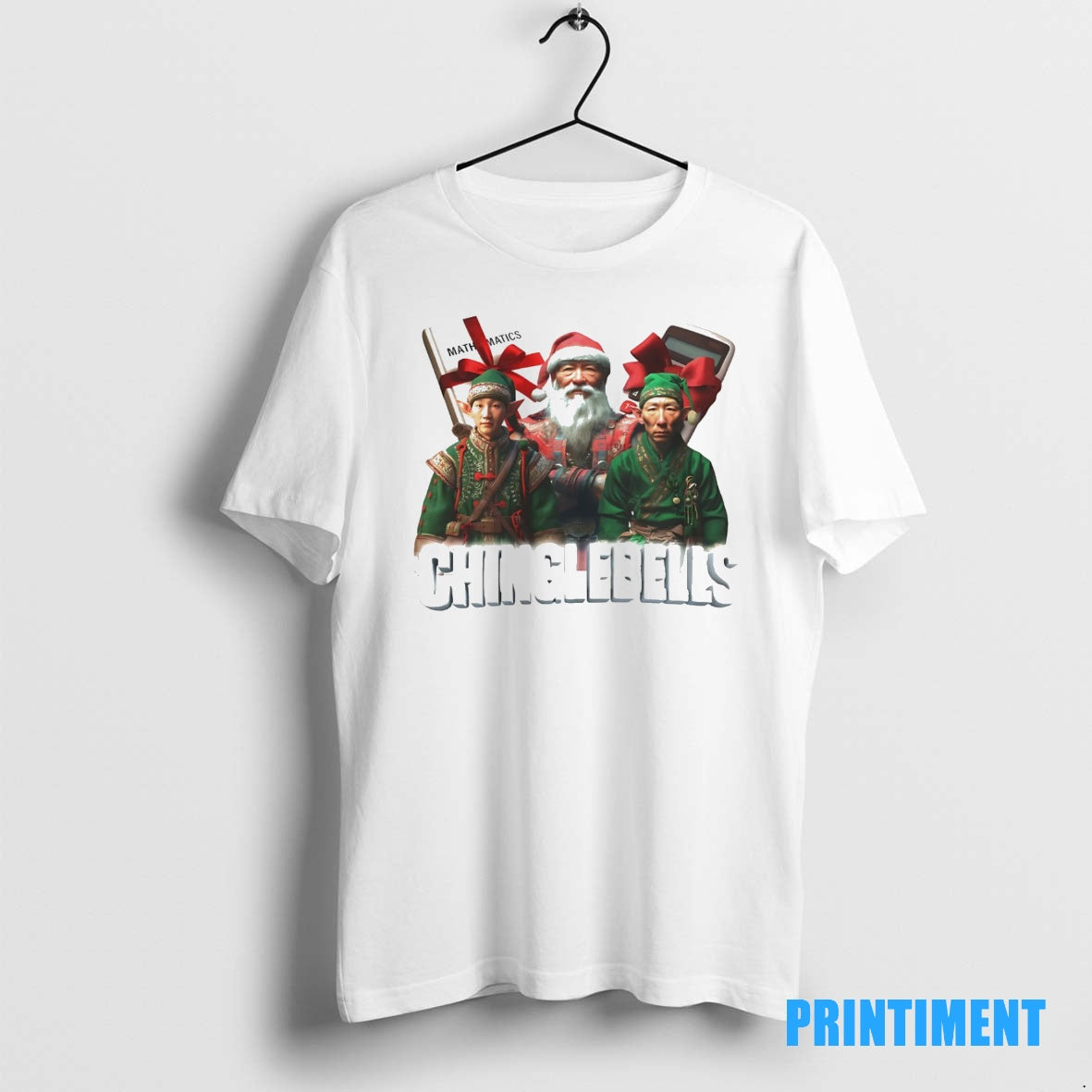 Official Chinglebells Jingle Bells Christmas Tee Sweater